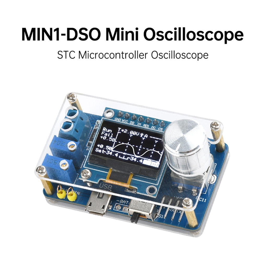 Diy Electronics Gadgets - DIY Mini Digital Oscilloscope Electronic Kit