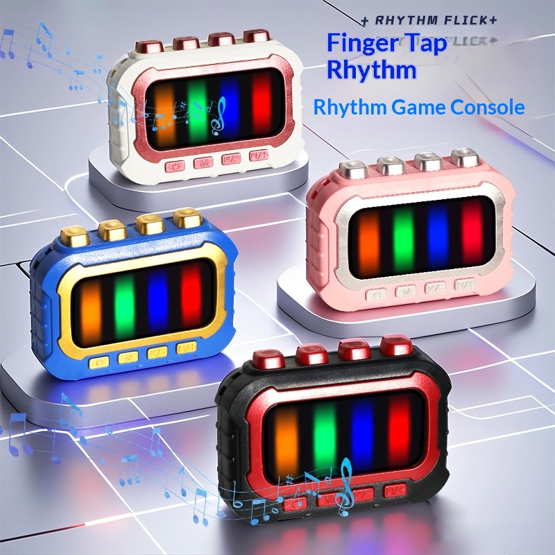 Handheld Game Console - Portable Handheld Fingertip Rhythm Game Console