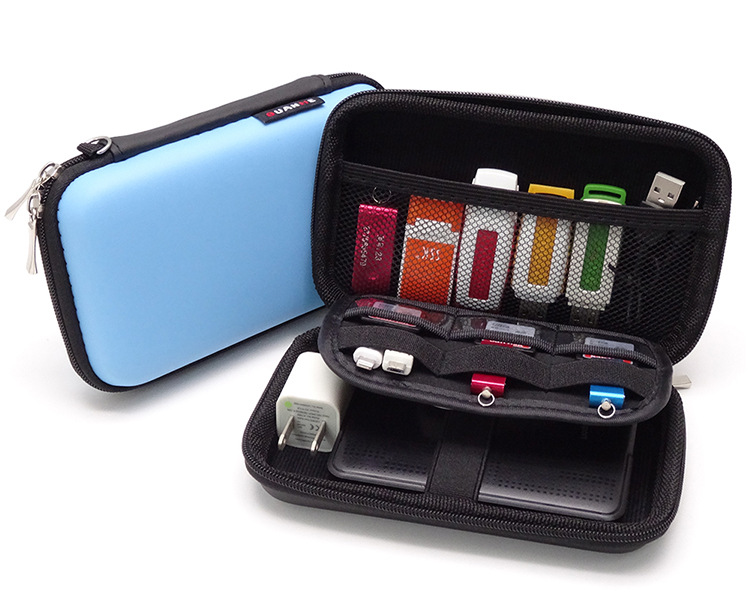 Electronics Gadgets Bag - Cable Organizer Bag Headphones Case Power