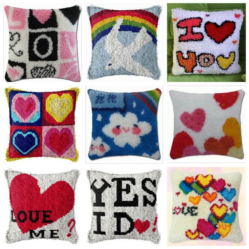 Diy Electronics Gadgets - Rainbow Love Series Latch Hook Rug