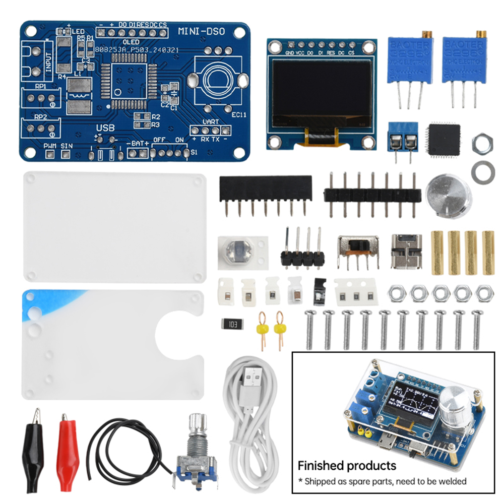 DIY Mini Digital Oscilloscope  - Diy Electronics Gadgets review and price
