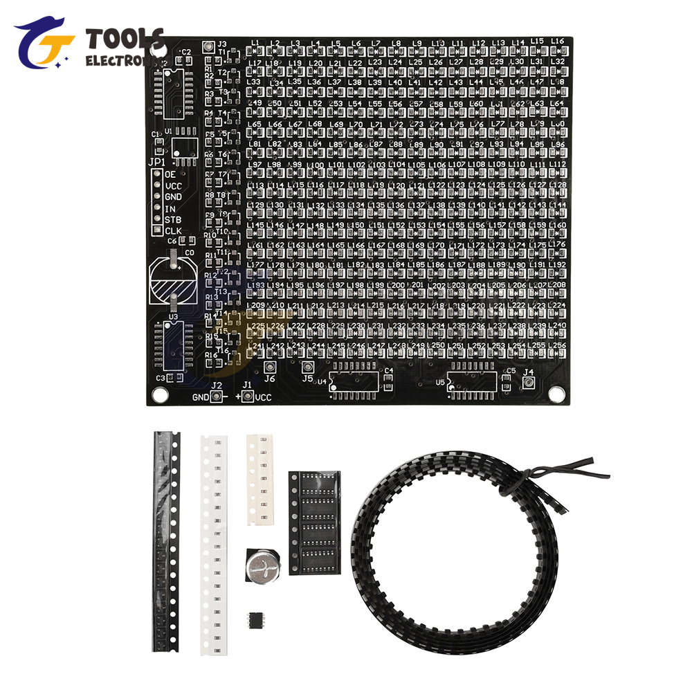 DIY Electronic Kit 64LED/256LE - Diy Electronics Gadgets review and price