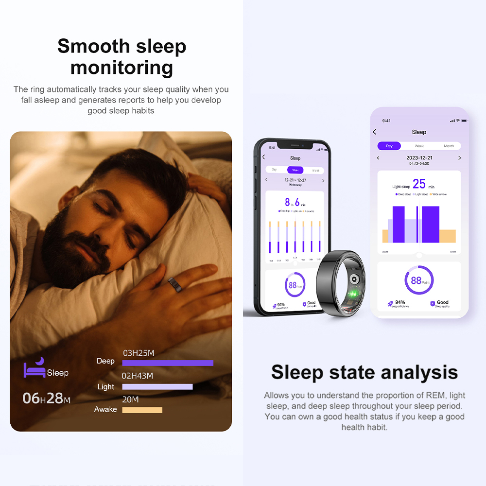 [2024 ] COLMI R02 Smart Ring M - Smart Ring Health review and price
