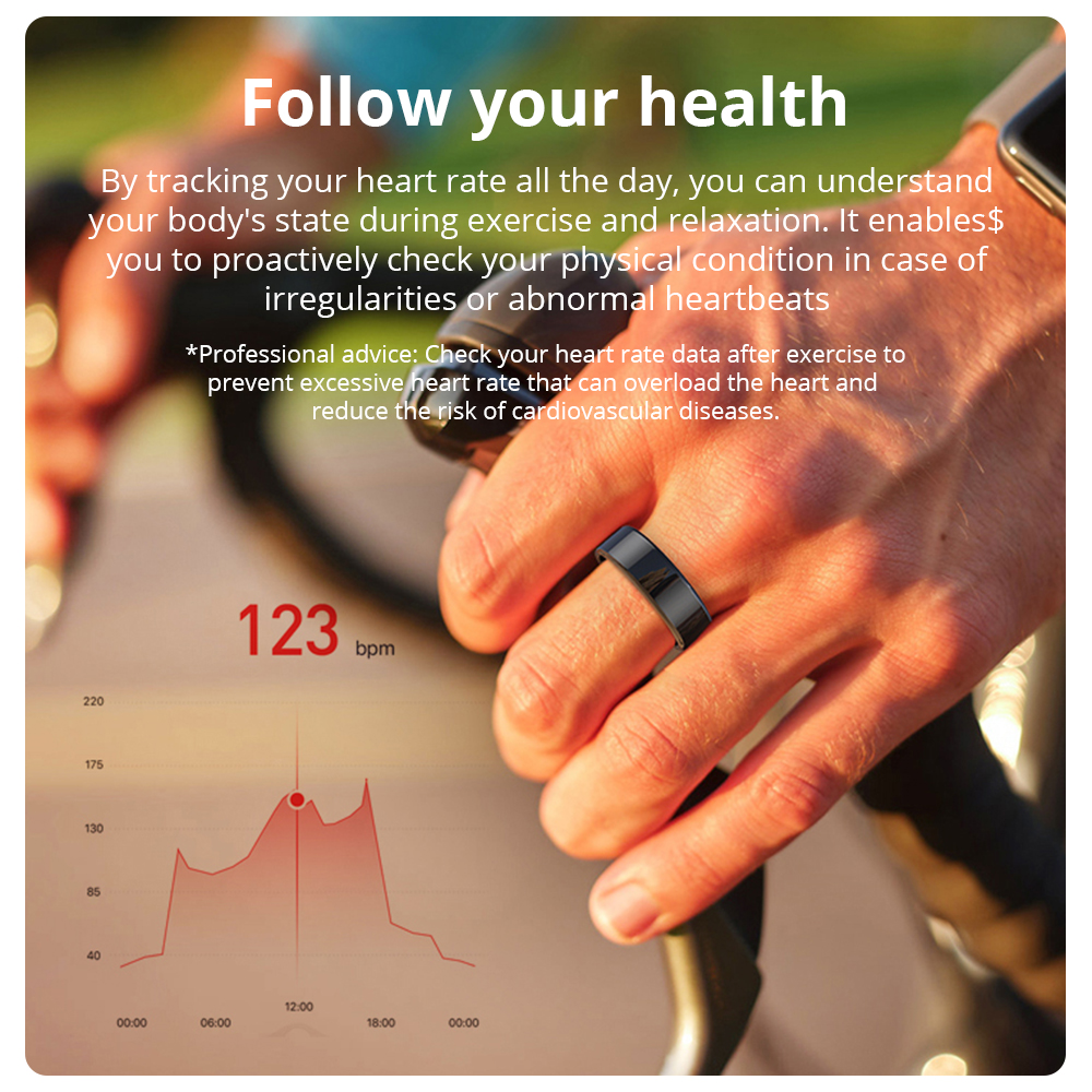 [2024 ] COLMI R02 Smart Ring M - Smart Ring Health review and price