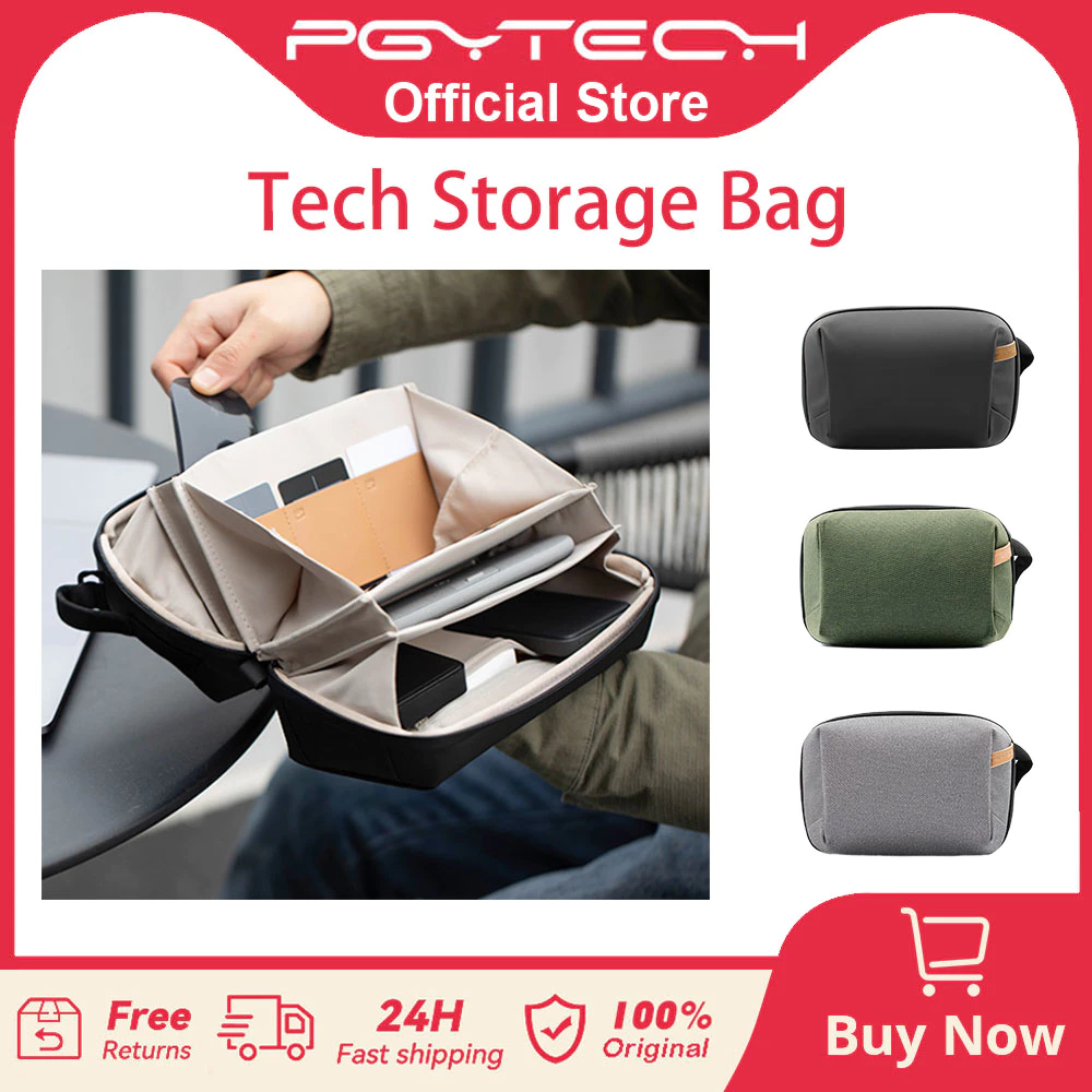 PGYTECH Tech Accessories Pouch - Electronics Gadgets Bag review and price
