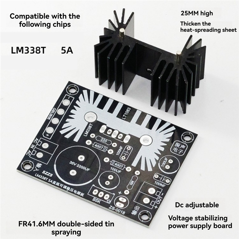 A13E-LM338 5A Output Filament  - Diy Electronics Gadgets review and price