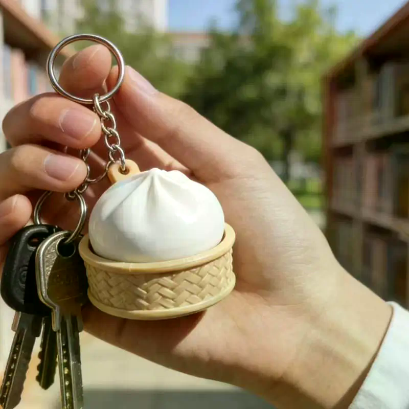Mini Steamed Bun Stress Relief - Electronics Gadgets Bag review and price