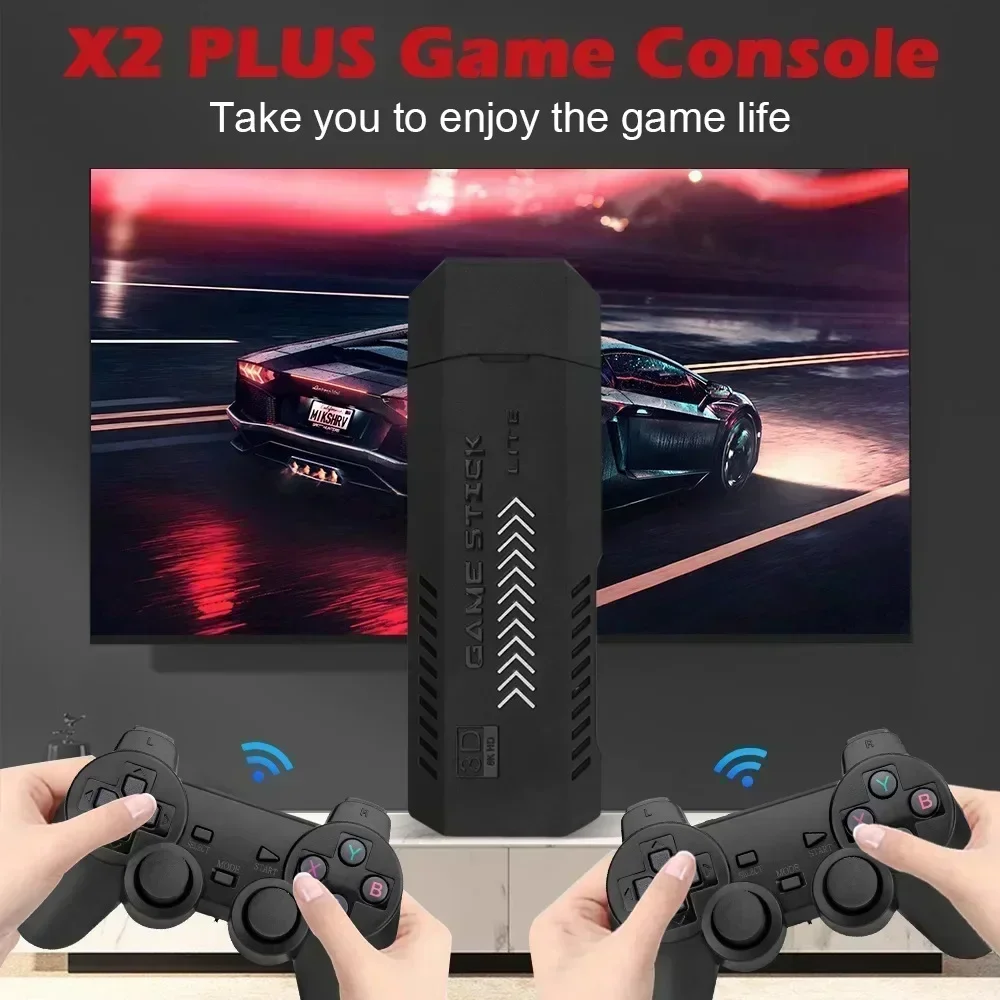 X2 Plus Game Stick 4K HD 2.4G  - Retro Game Controller Usb review and price
