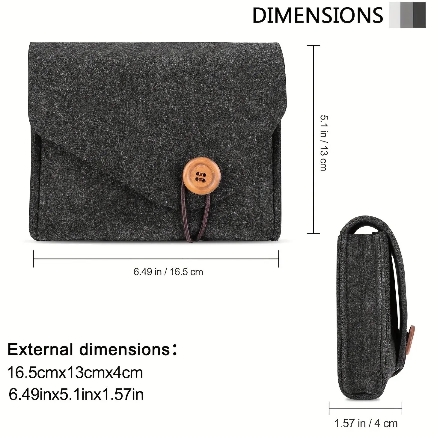 Portable Felt Electronics Acce - Electronics And Gadgets M review and price
