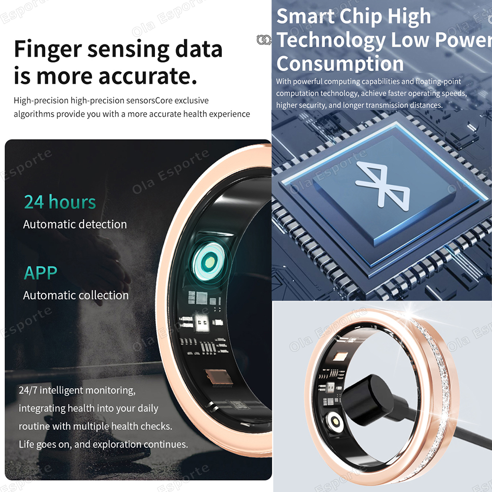 2026 New Smart Ring Lady Heart - Smart Ring Health review and price