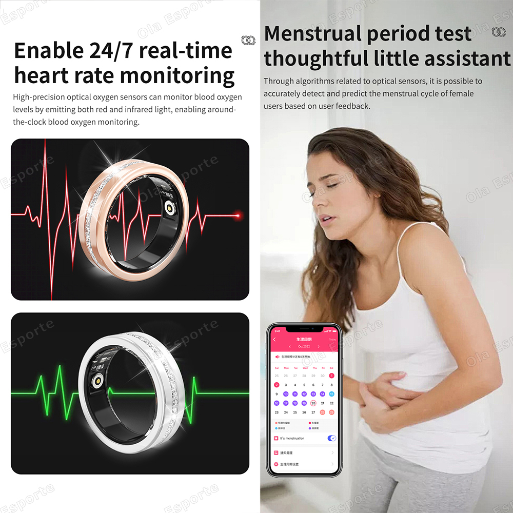 2026 New Smart Ring Lady Heart - Smart Ring Health review and price