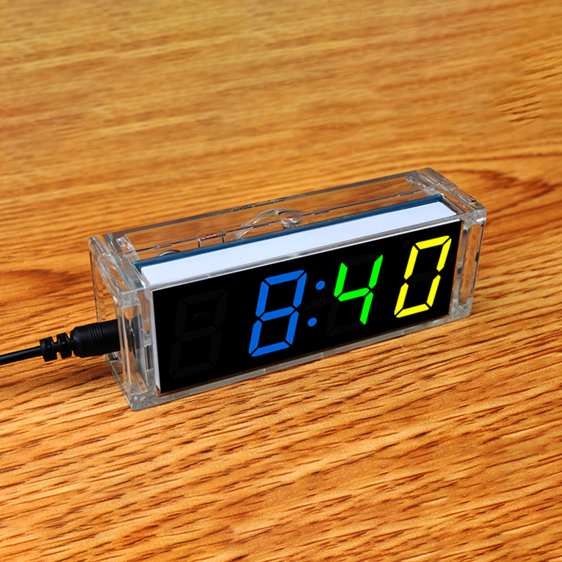 Digital Tube DIY Clock Kit Tem - Diy Electronics Gadgets review and price