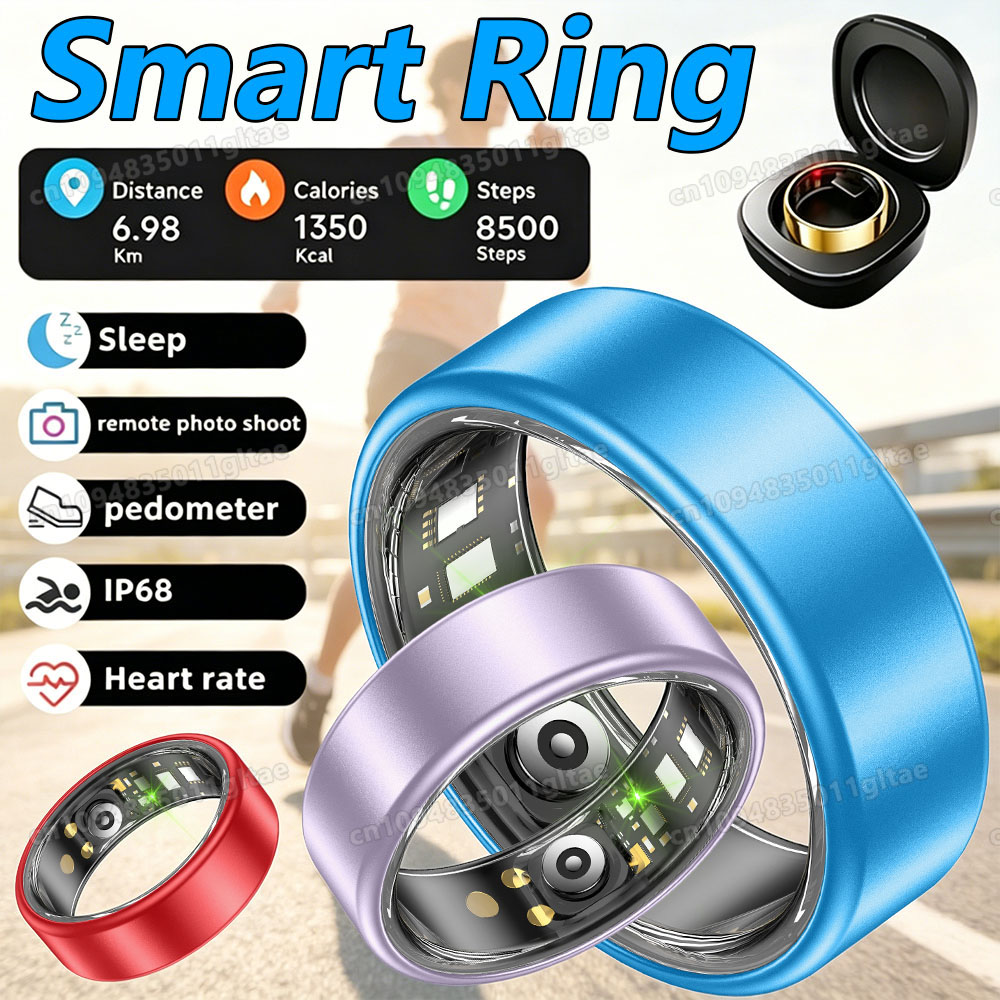 New Smart Ring Men Women, Hear - Smart Ring Health review and price