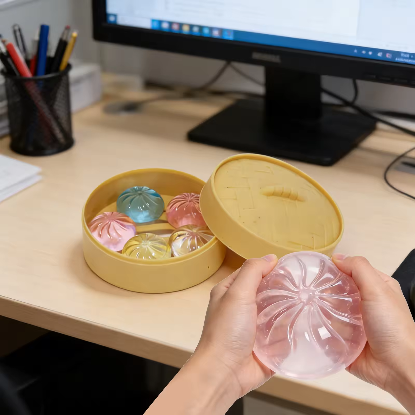 Mini Glitter Dumpling Squishes - Electronics Latest Gadgets review and price