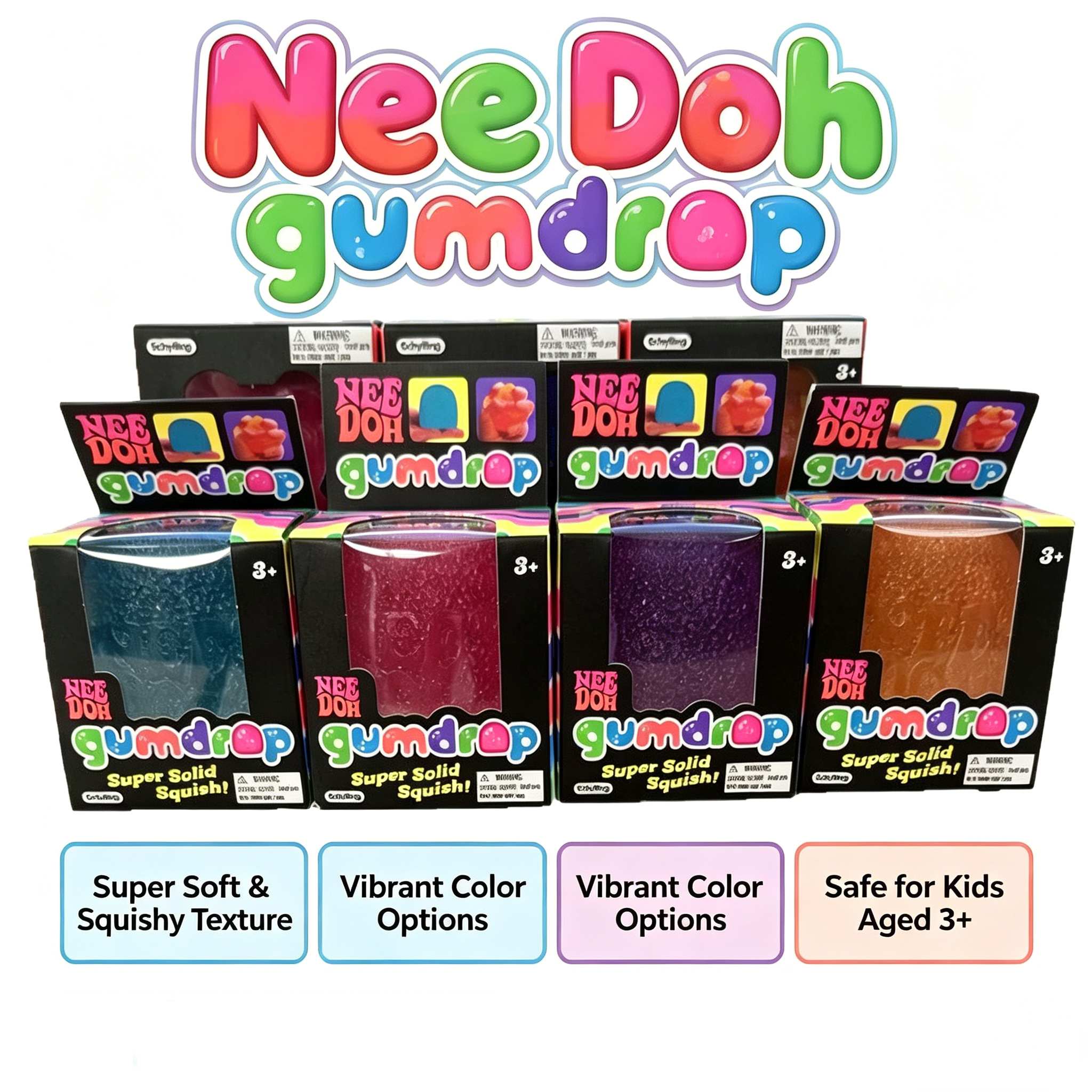 Schylling Mini Candy NeeDoh Gu - Electronics Latest Gadgets review and price