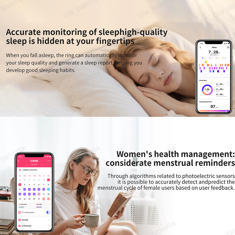 New Diamond Fashion Various Co - Smart Ring Health review and price