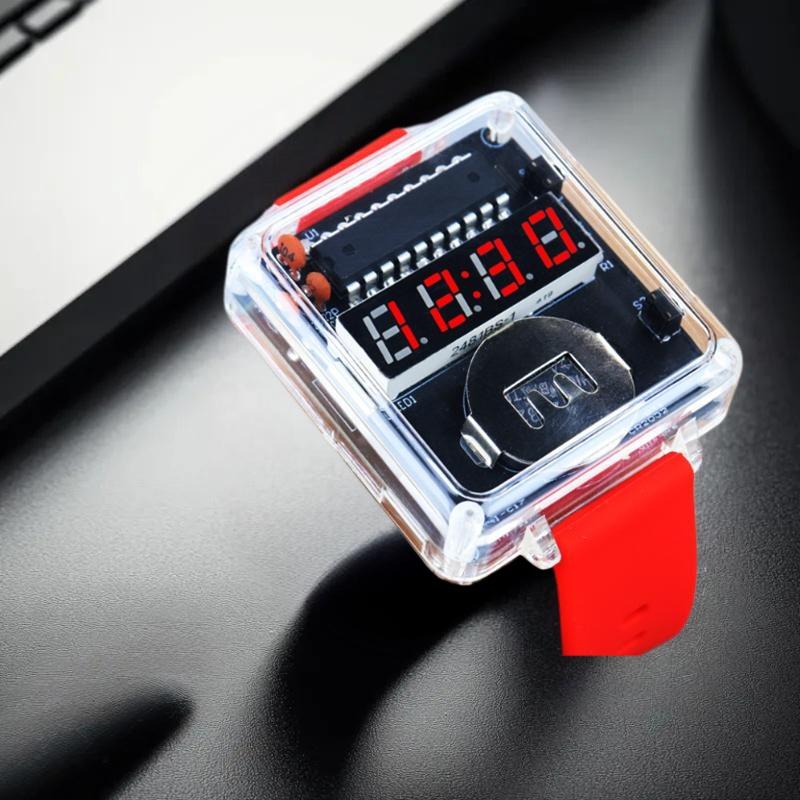 1Set DIY Electronic Watch Kit  - Diy Electronics Gadgets review and price