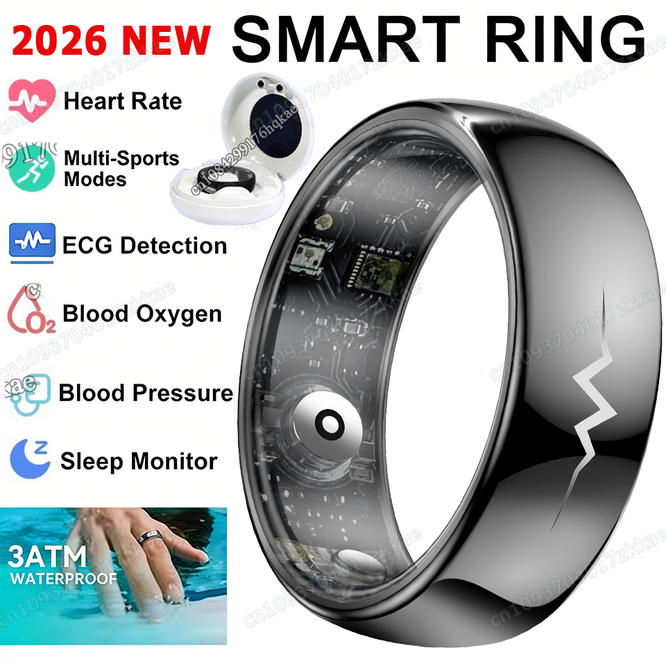 High-End ECG Blood Oxygen Heal - Smart Ring Health review and price