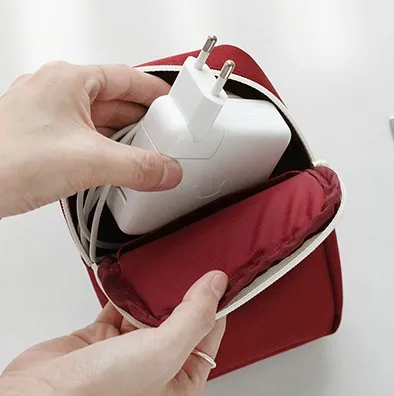 Travel Accessory Cable Bag Por - Electronics And Gadgets M review and price