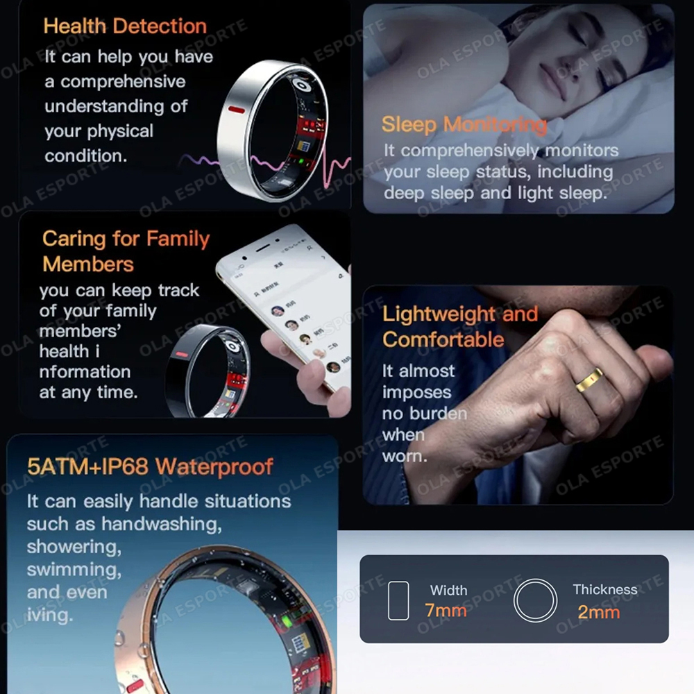 2026 Outdoor Sports Smart Ring - Smart Ring Health review and price