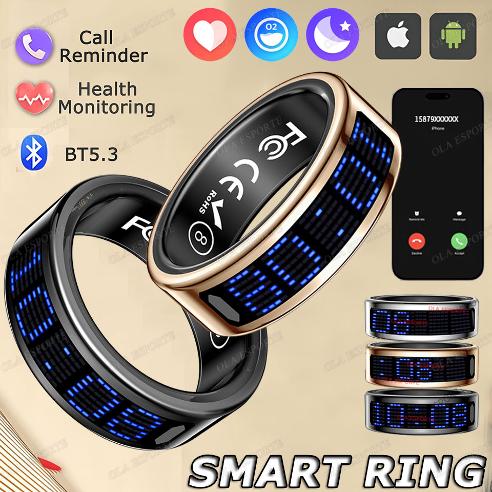 SR16 Smart Ring 3D LED Display - Smart Ring Health review and price