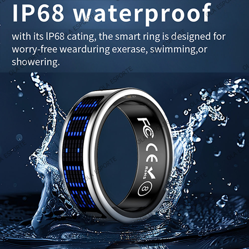 SR16 Smart Ring 3D LED Display - Smart Ring Health review and price