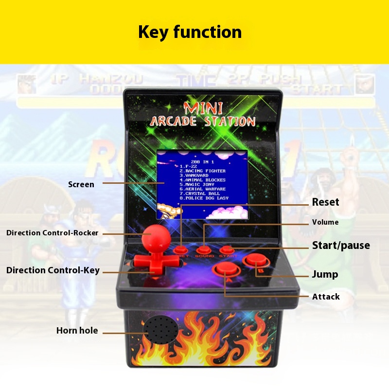 Mini Handheld Game Console Chi - Handheld Game Console review and price