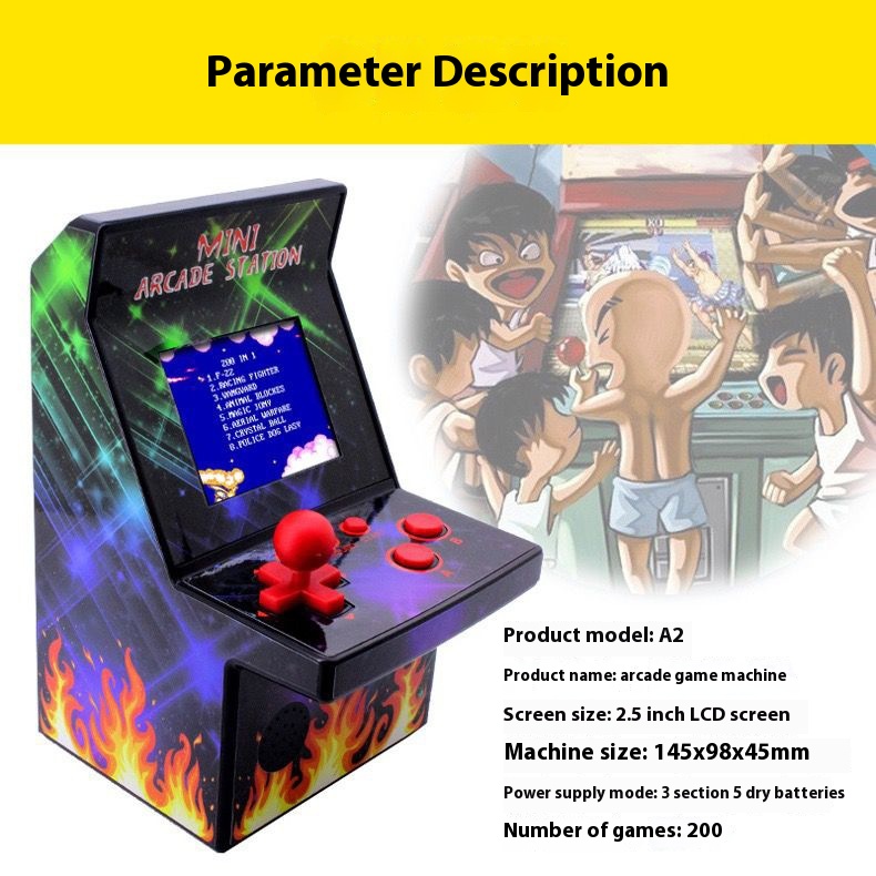 Mini Handheld Game Console Chi - Handheld Game Console review and price