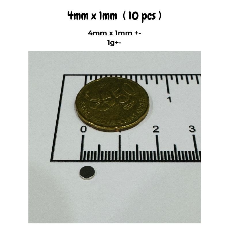 20/50pcs 4x1mm & 5x2mm Magnets - Diy Electronics Gadgets review and price
