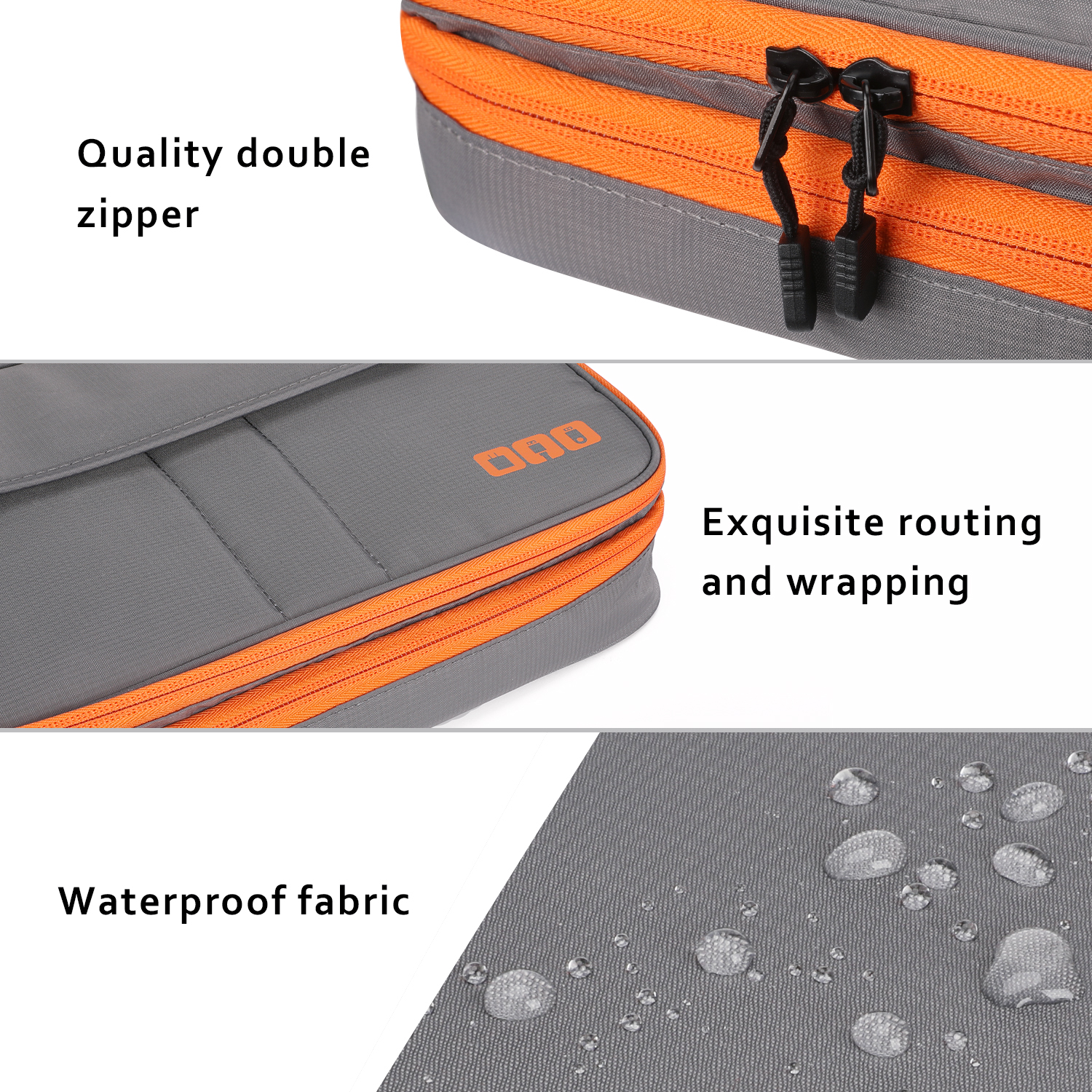Double Layers Large Capacity T - Electronics Gadgets Bag review and price